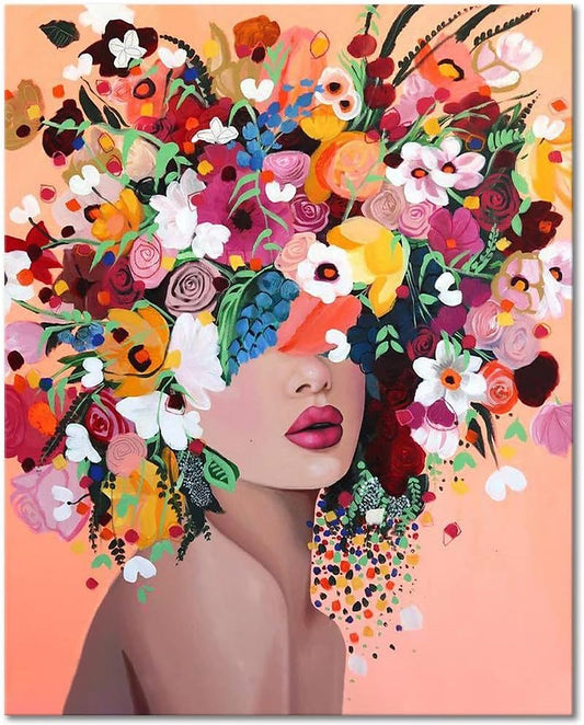 Floral Dreamer Painting by Numbers Premium Kit