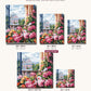Floral Facade canvas sizes from 12 x 12 to 23.5 x 23.5 inches