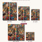 Florals Cat canvas sizes from 12 x 12 to 23.5 x 23.5 inches