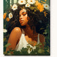 Forest Queen paint by numbers kit on stretched canvas