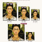 Frida Kahlo canvas sizes from 12 x 12 to 23.5 x 23.5 inches