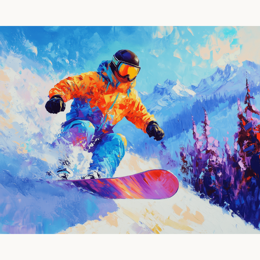 Frozen Frenzy Painting by Numbers Premium Kit