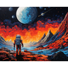 Galactic Journey Painting by Numbers Kit