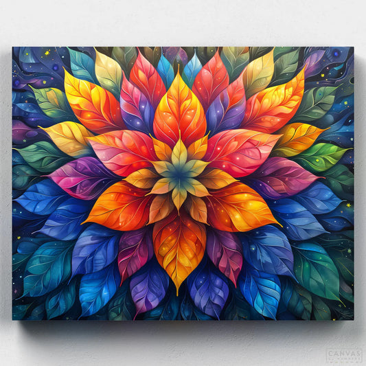Galactic Petals Painting by Numbers Premium Kit