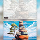 The Balanced Boulder paint by numbers kit, before and after