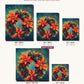 Glowing Wreath canvas sizes from 12 x 12 to 23.5 x 23.5 inches