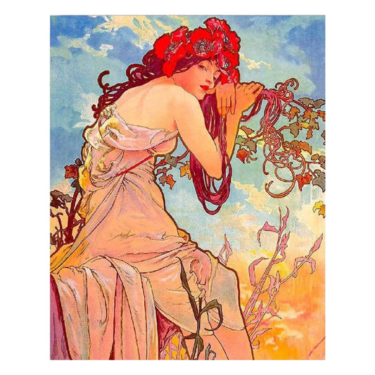 Goddess of the Vines - Premium Art Collection