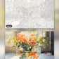 Goldfish Couple paint by numbers kit, before and after