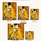 Gustav Klimt The Kiss canvas sizes from 12 x 12 to 23.5 x 23.5 inches