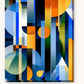 Harmonic Geometry paint by numbers kit on stretched canvas