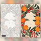 Harvest Wreath paint by numbers kit, before and after