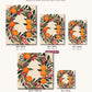 Harvest Wreath canvas sizes from 12 x 12 to 23.5 x 23.5 inches