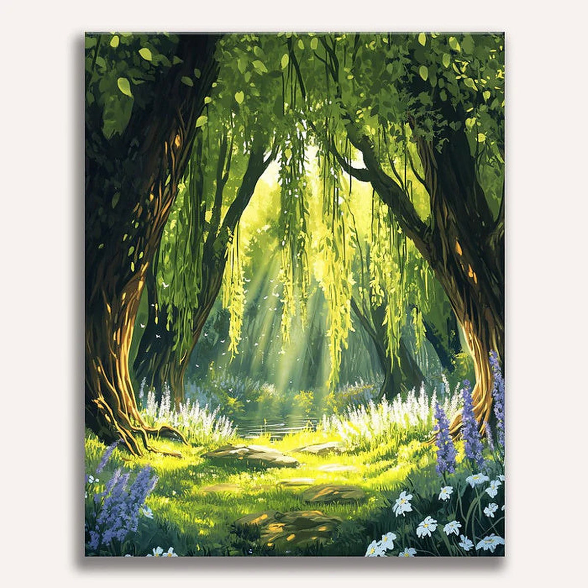Heavenly Woods Painting by Numbers Premium Kit