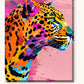 Hunt in Progress paint by numbers kit on stretched canvas