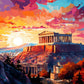 The Parthenon of Athens Art Painting Kit