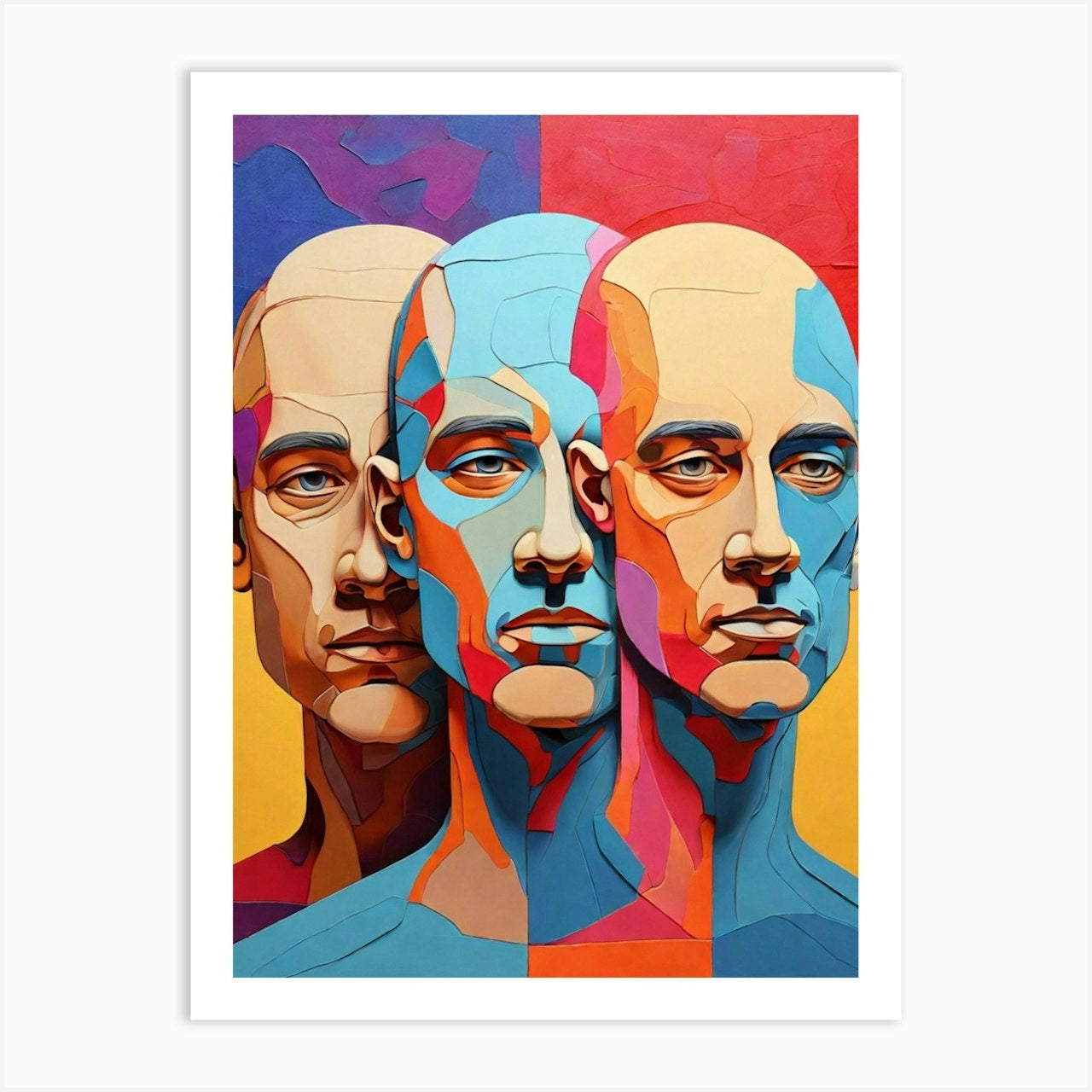 Illustrated Men Painting by Numbers Premium Kit