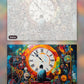 Industrial Chaos paint by numbers kit, before and after