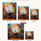 Industrial Chaos canvas sizes from 12 x 12 to 23.5 x 23.5 inches