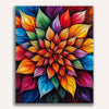 Kaleidoscopic Foliage - Paint by Numbers