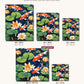 Koi Fish and Water Lilies canvas sizes from 12 x 12 to 23.5 x 23.5 inches