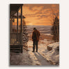 Late Winter Painting by Numbers Premium Kit
