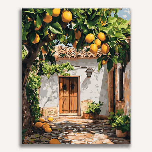 Zesty Yard Painting by Numbers Premium Kit