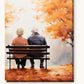 Lifelong Lovers paint by numbers kit on stretched canvas