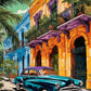 Vintage Havana Painting by Numbers Premium Kit