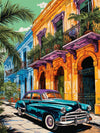 Vintage Havana Painting by Numbers Premium Kit