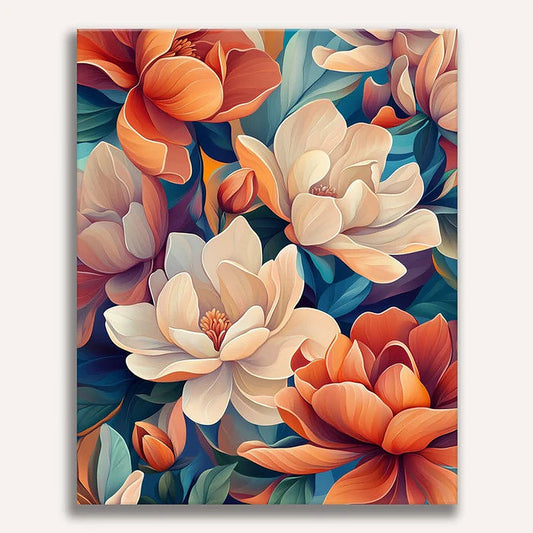 Limitless Bloom Painting by Numbers Premium Kit
