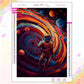 Lost in a Galaxy Painting by Numbers Kit
