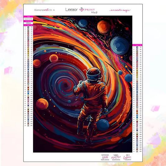 Lost in a Galaxy Painting by Numbers Kit