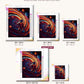 Lost in a Galaxy canvas sizes from 12 x 12 to 23.5 x 23.5 inches