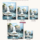 Magnificent Fall canvas sizes from 12 x 12 to 23.5 x 23.5 inches