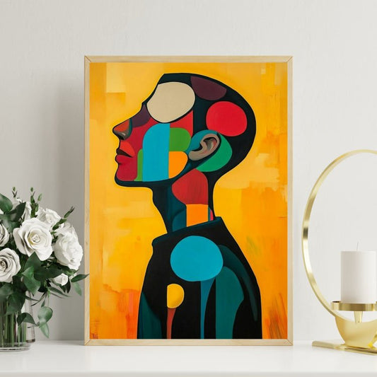 Man's Head - Artistry By Numbers