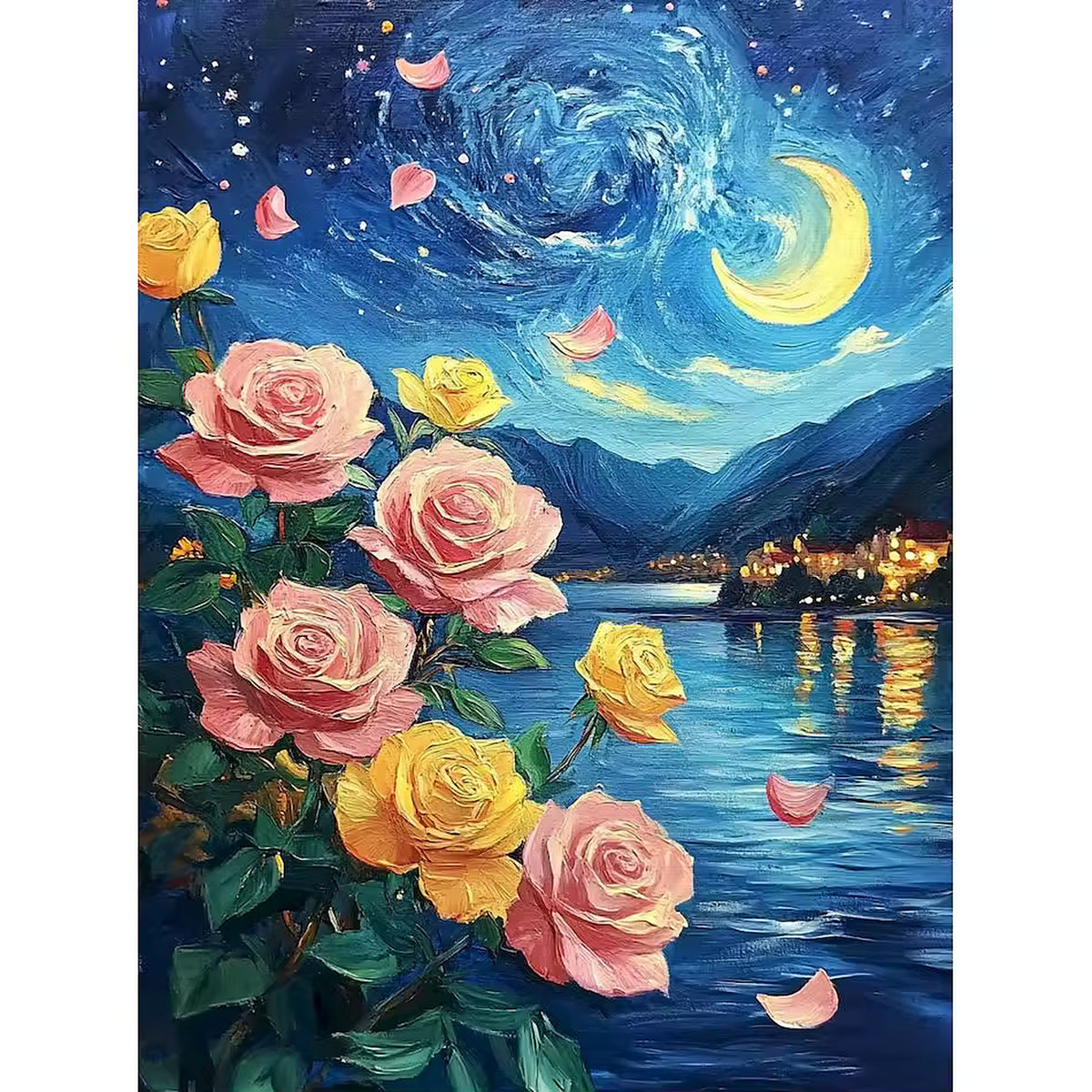 Blossoming Dawn Painting by Numbers Premium Kit
