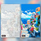 Mediterranean Paradise paint by numbers kit, before and after