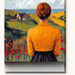 Memories of Home paint by numbers kit on stretched canvas
