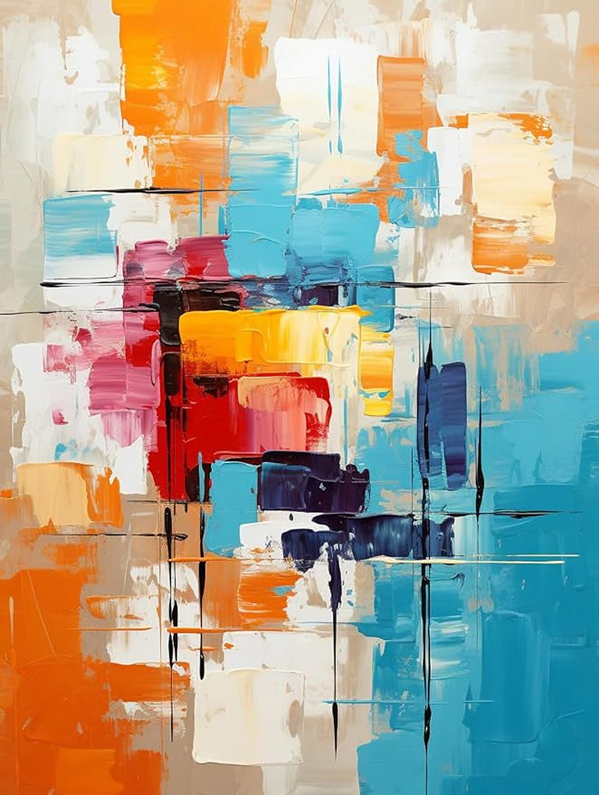 Abstract Expressionism - Premium Art Kit