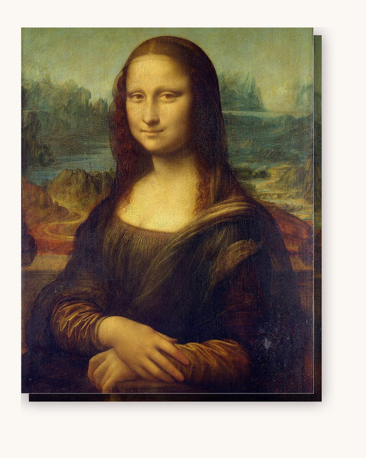 Mona Lisa after Leonardo da Vinci paint by numbers kit on stretched canvas