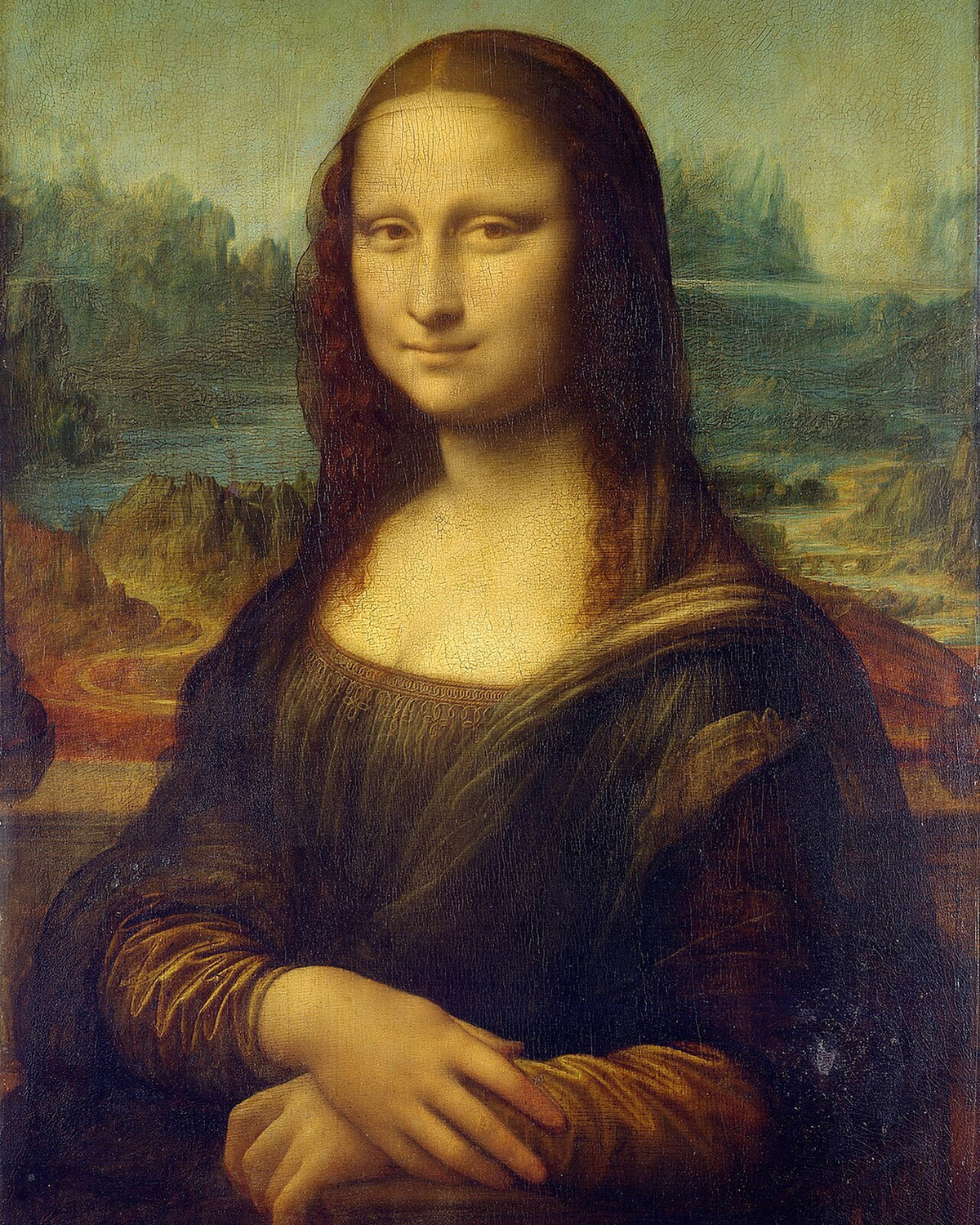 Mona Lisa after Leonardo da Vinci paint by numbers kit