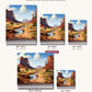 Canyonland Monoliths canvas sizes from 12 x 12 to 23.5 x 23.5 inches