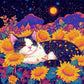 Moonlit Meadows Premium Collection Canvas Art Kit