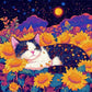 Moonlit Meadows Premium Collection Canvas Art Kit