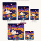 Moonlit Meadows canvas sizes from 12 x 12 to 23.5 x 23.5 inches