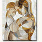 Born of Her paint by numbers kit on stretched canvas