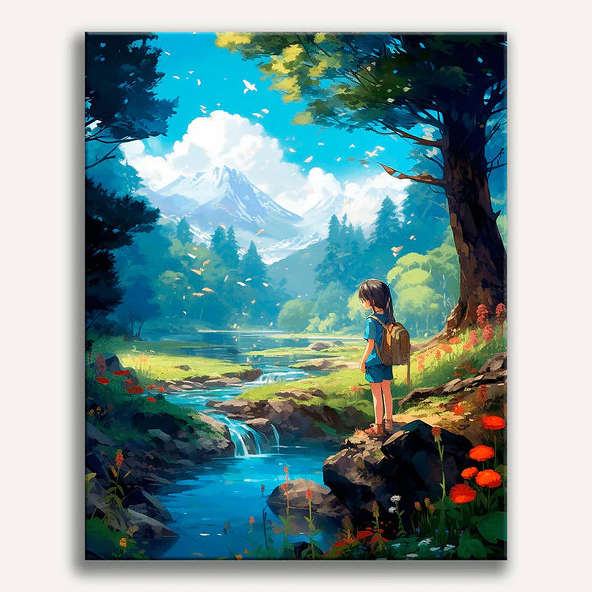 Mountain Bloom Observer Art Painting Kit