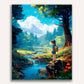 Mountain Bloom Observer Art Painting Kit