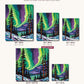 Northern Lights over the Pines canvas sizes from 12 x 12 to 23.5 x 23.5 inches