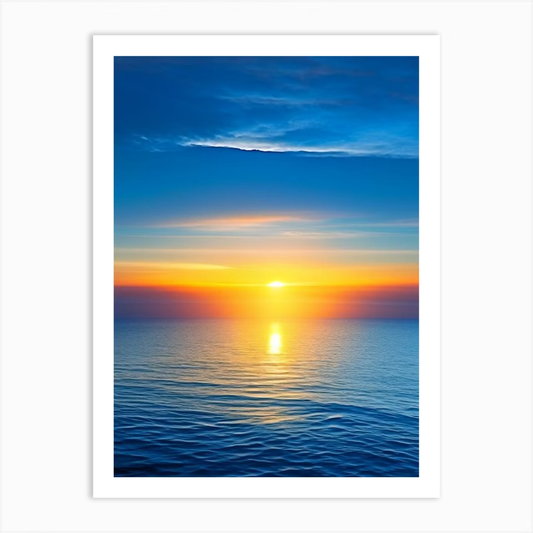 Ocean's First Light Painting by Numbers Kit